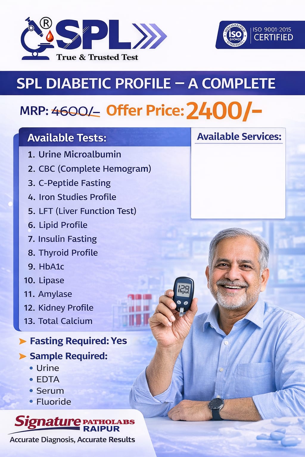 SPL Diabetic profile A